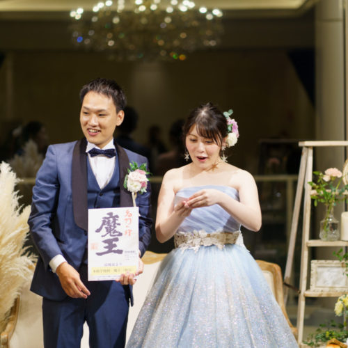 歌で贈る♪おふたりからのおもてなしWedding