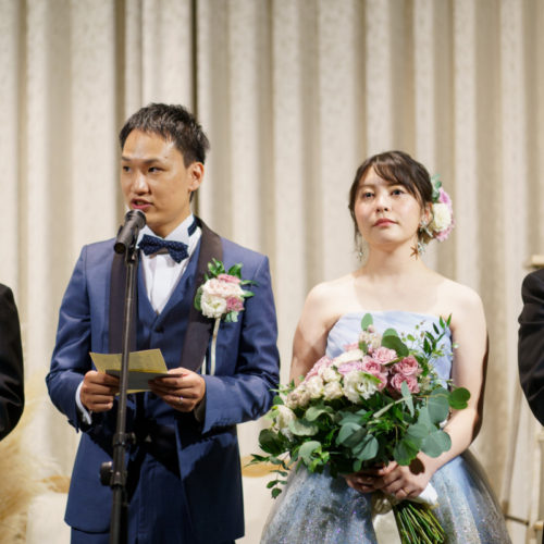 歌で贈る♪おふたりからのおもてなしWedding