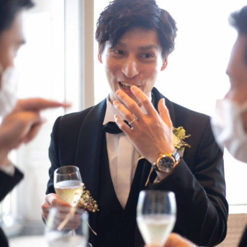 温かな笑顔と溢れ出す想い オシャレなペットWedding